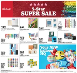 Un aperçu du dépliant Weekly flyer / circulaire du magasin Michaels est valide à partir 15 août 2025