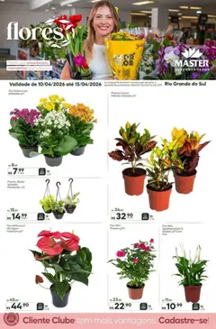 Pré-Visualização do folheto "Master ofertas Flores" da loja Master válido a partir de 10/04/2026