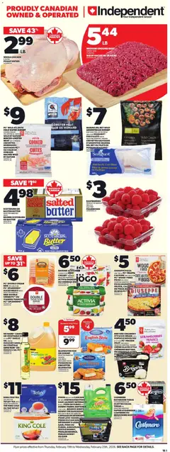 Preview of leaflet Weekly Flyer - NS from shop Independent Grocer is valid from Feb 19, 2026