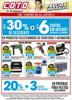 Vista previa del folleto de la tienda Coto válido desde el 28/11/2025 