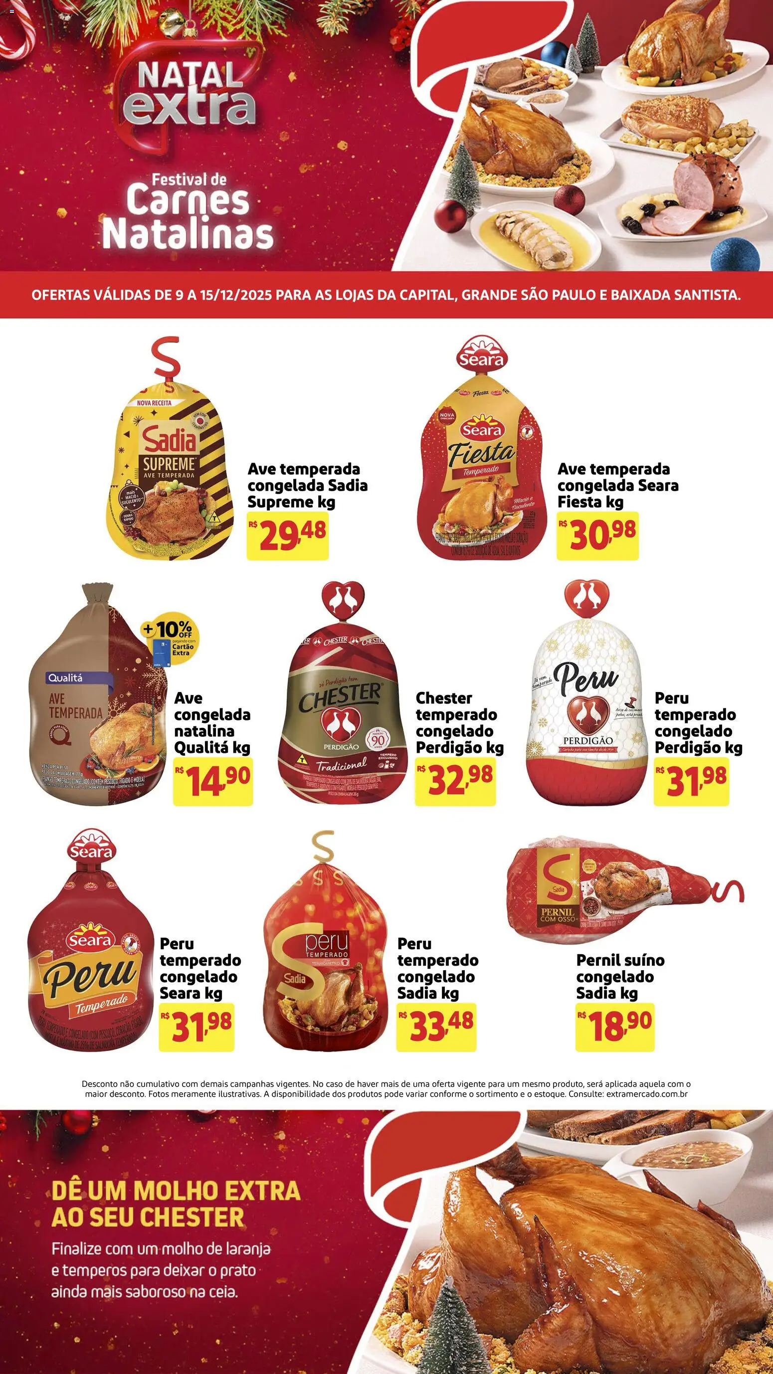 Pré-Visualização do folheto "Ofertas da semana" da loja Extra válido a partir de 09/12/2025