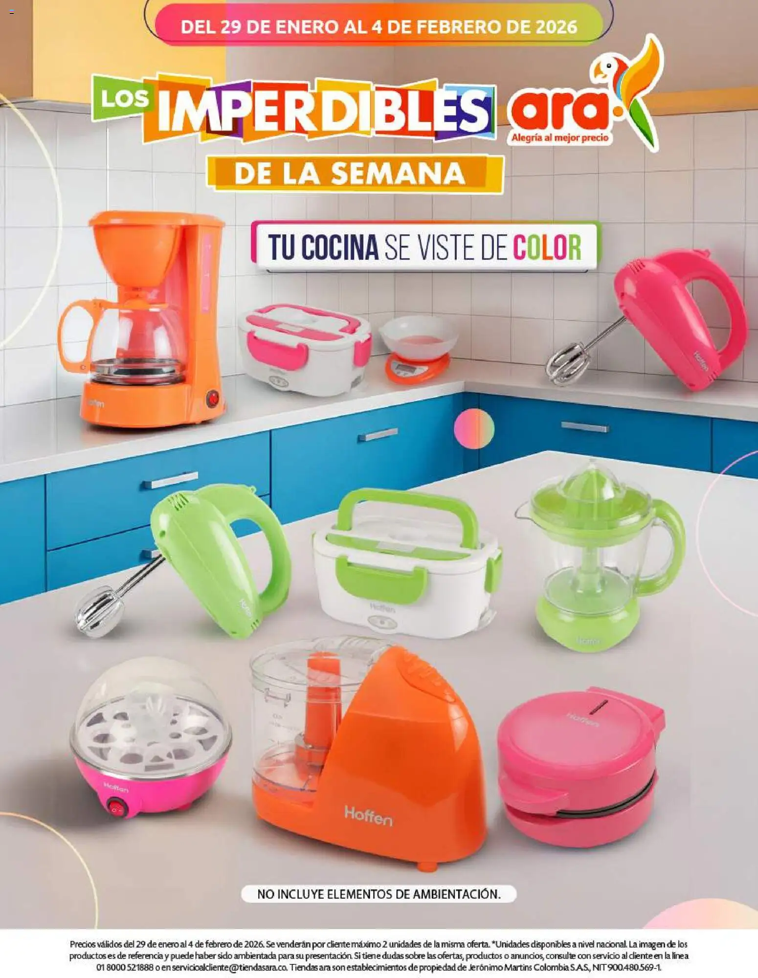  Vista previa del prospecto Imperdibles ara de la semana del almacen Ara válida del 29/01/2026 al 04/02/2026