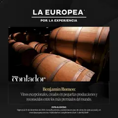 Vista previa las ofertas de la tienda La Europea - Catálogo Bodega Contador desde el 15/12/2025 
