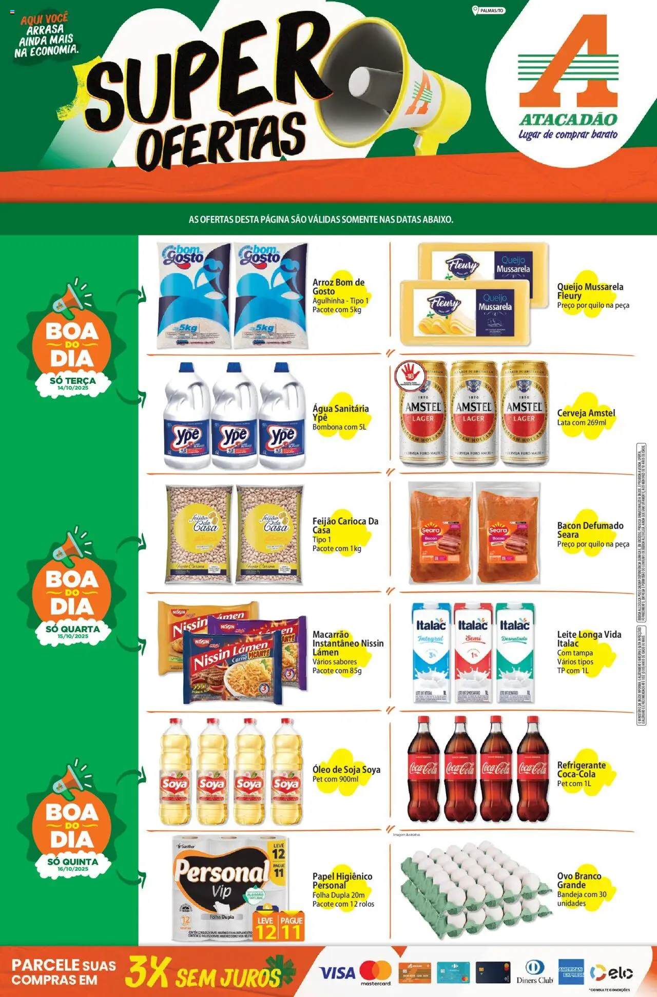 Atacadão folheto "Ofertas - TO" válido a partir de 14/10/2025 - número de página 1