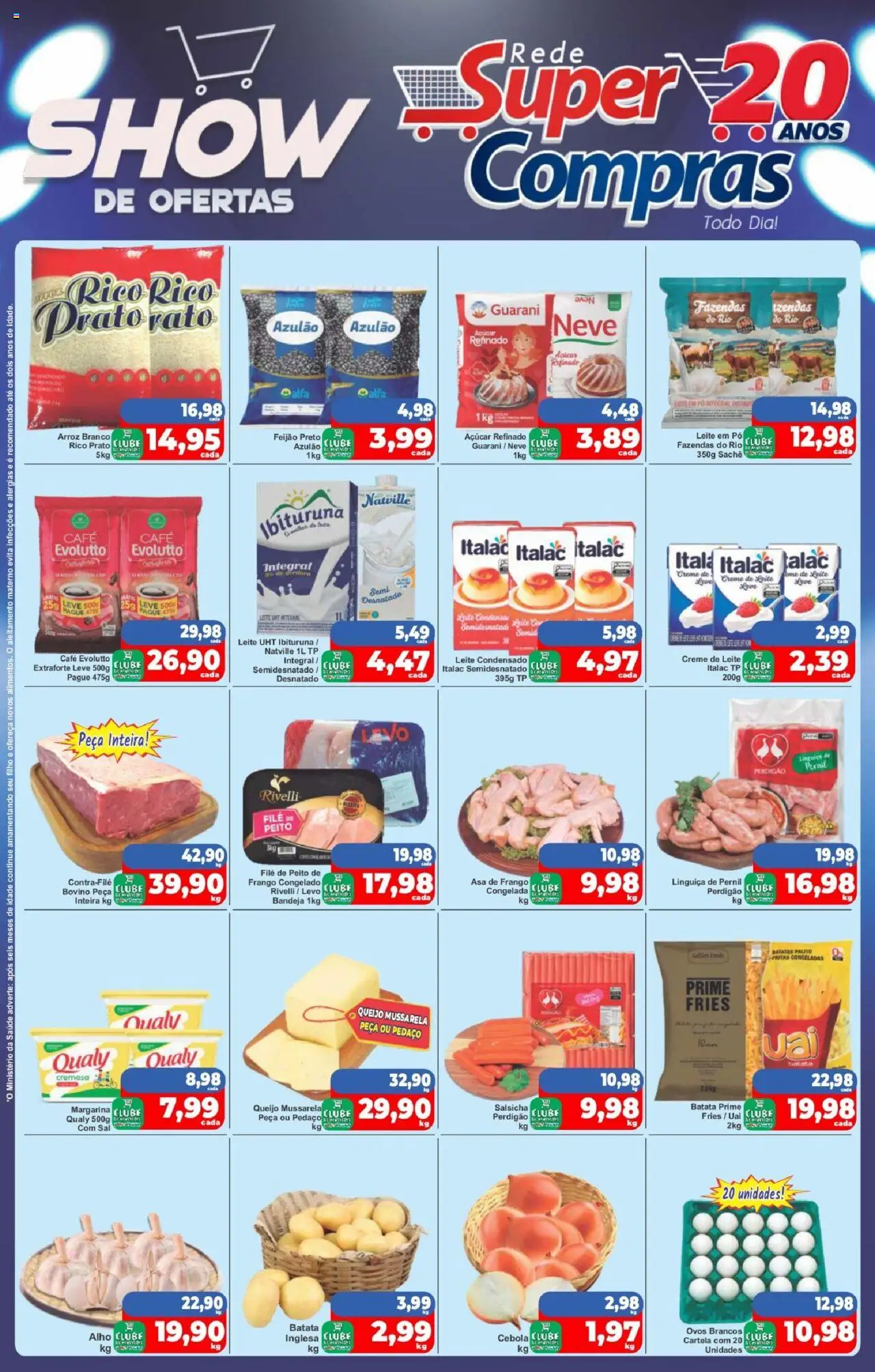 Rede Super Compras folheto "Ofertas da semana" válido a partir de 19/09/2025 - número de página 1