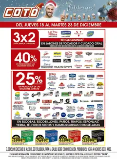 Vista previa del folleto de la tienda Coto válido desde el 18/12/2025 