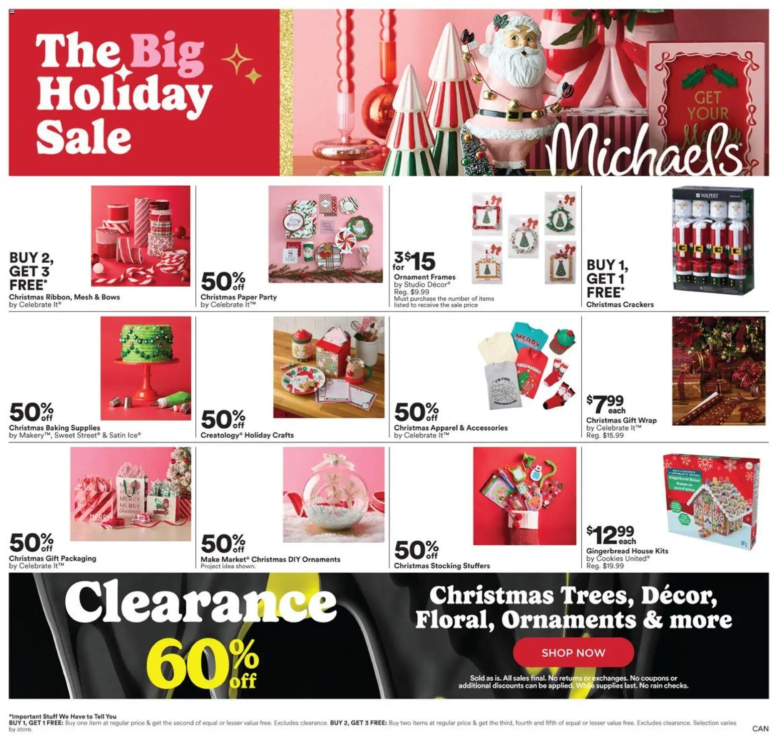 Ad Preview of Michaels Ad from 12/12/2025