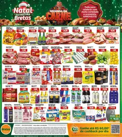Pré-Visualização do folheto "Ofertas do Dia" da loja Bretas válido a partir de 08/12/2025