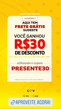 Pré-Visualização do folheto "Promoções" da loja Casa e Video válido a partir de 27/10/2025