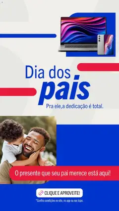 Pré-Visualização do folheto "Promoções" da loja Casas Bahia válido a partir de 01/08/2025
