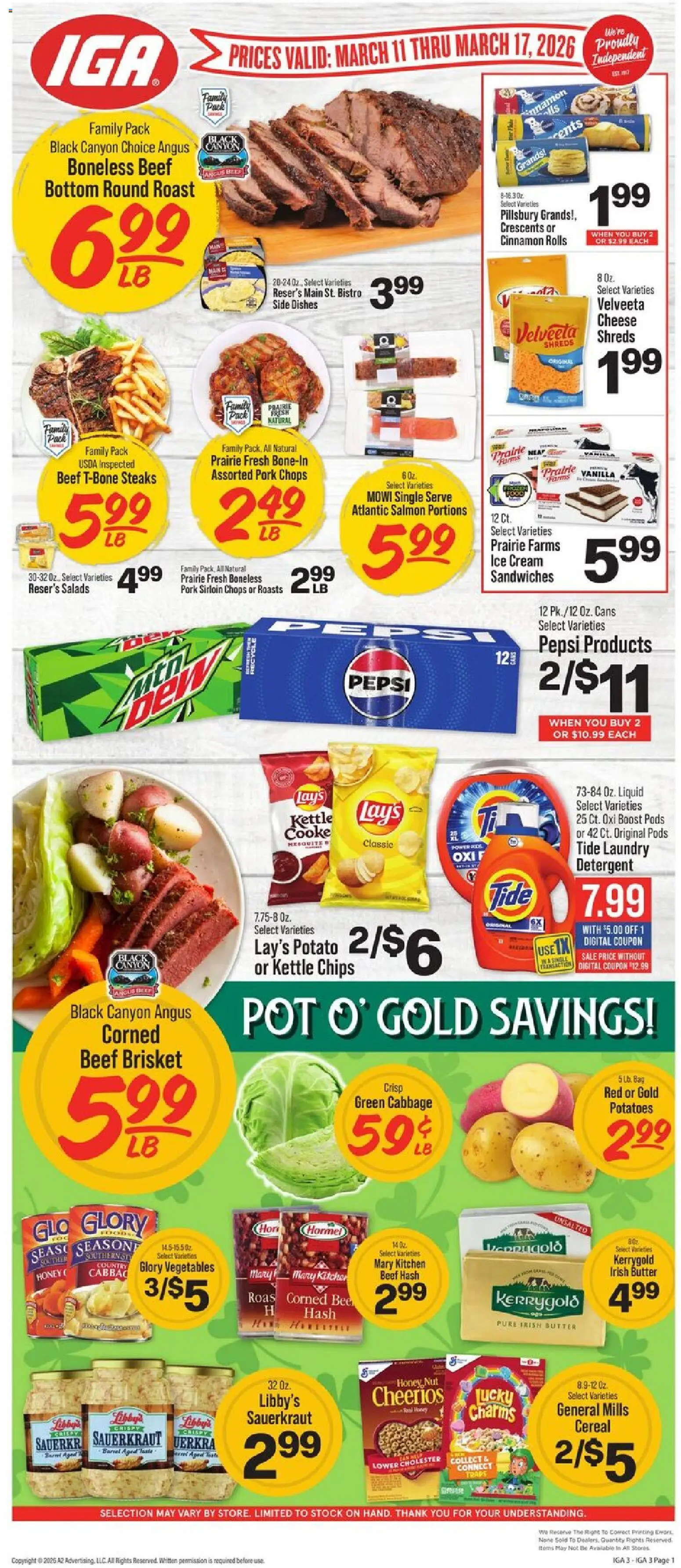 Ad Preview of IGA IGA Weekly Ad from 03/11/2026