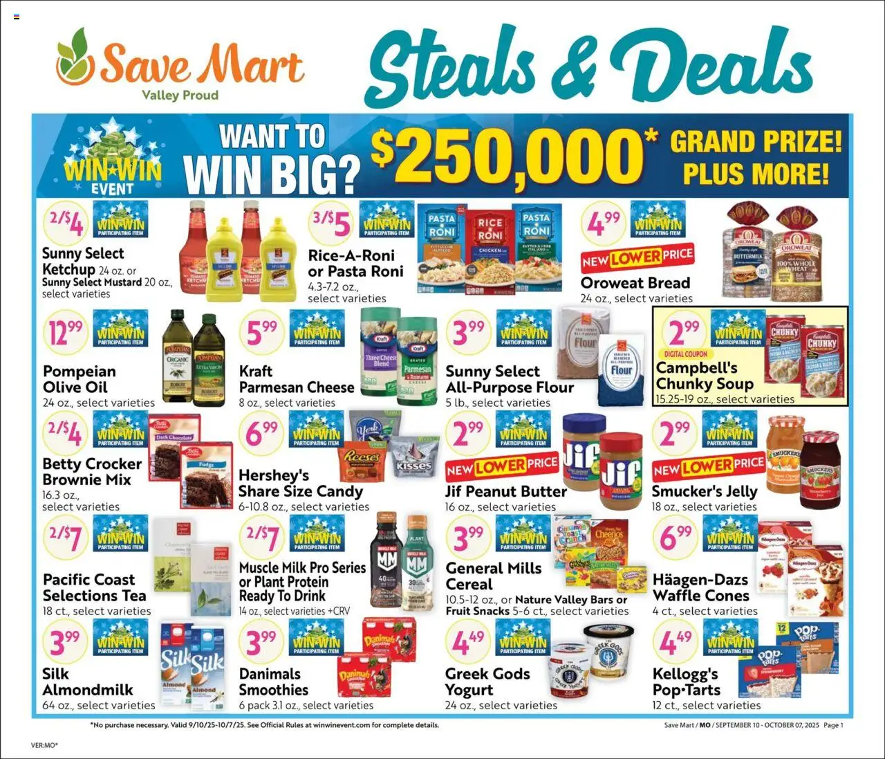 Save Mart Big Book of Savings from 09/10/2025 - Flyer - Page number 1