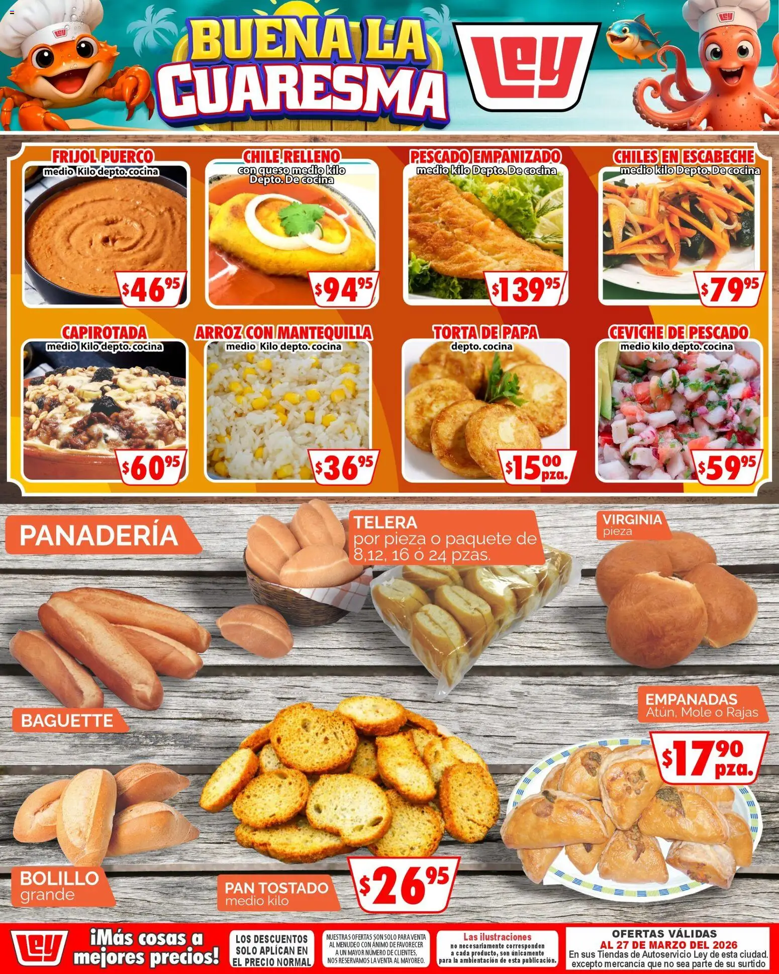 Vista previa las ofertas de la tienda Casa Ley - Casa Ley folleto Más cosas a mejores precios desde el 18/03/2026 