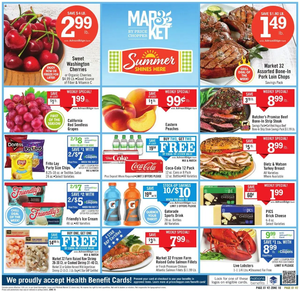 Price Chopper Weekly Ad from 07/27/2025 - Flyer - Page number 1