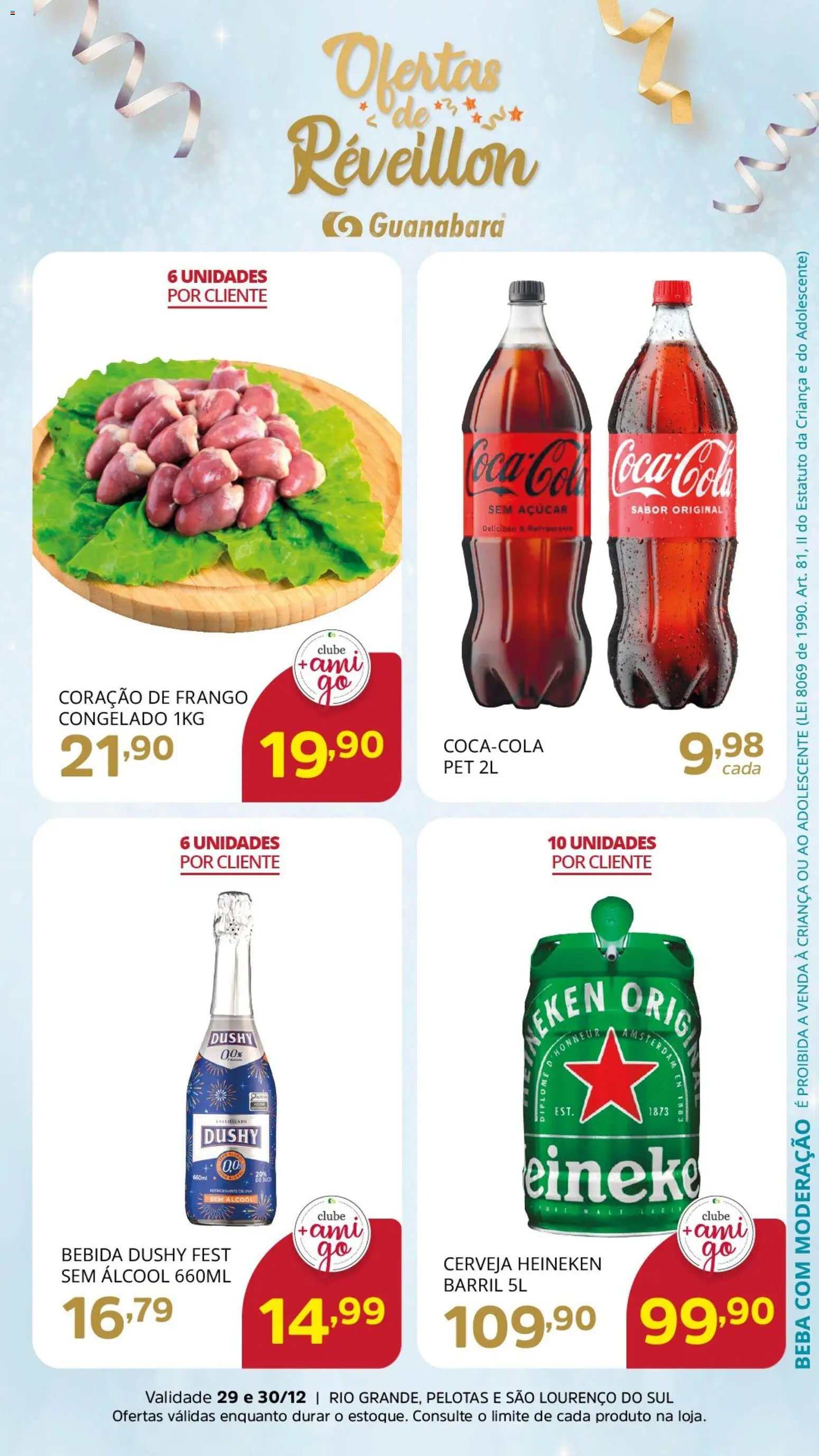 Pré-Visualização do folheto "Ofertas da semana" da loja Supermercado Guanabara válido a partir de 29/12/2025