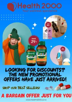 Preview of catalogue Catalogue from shop Health 2000 valid 8 Aug 2025