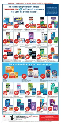 Preview of leaflet Weekly flyer / circulaire from shop Pharmaprix is valid from Nov 01, 2025 | Page: 4