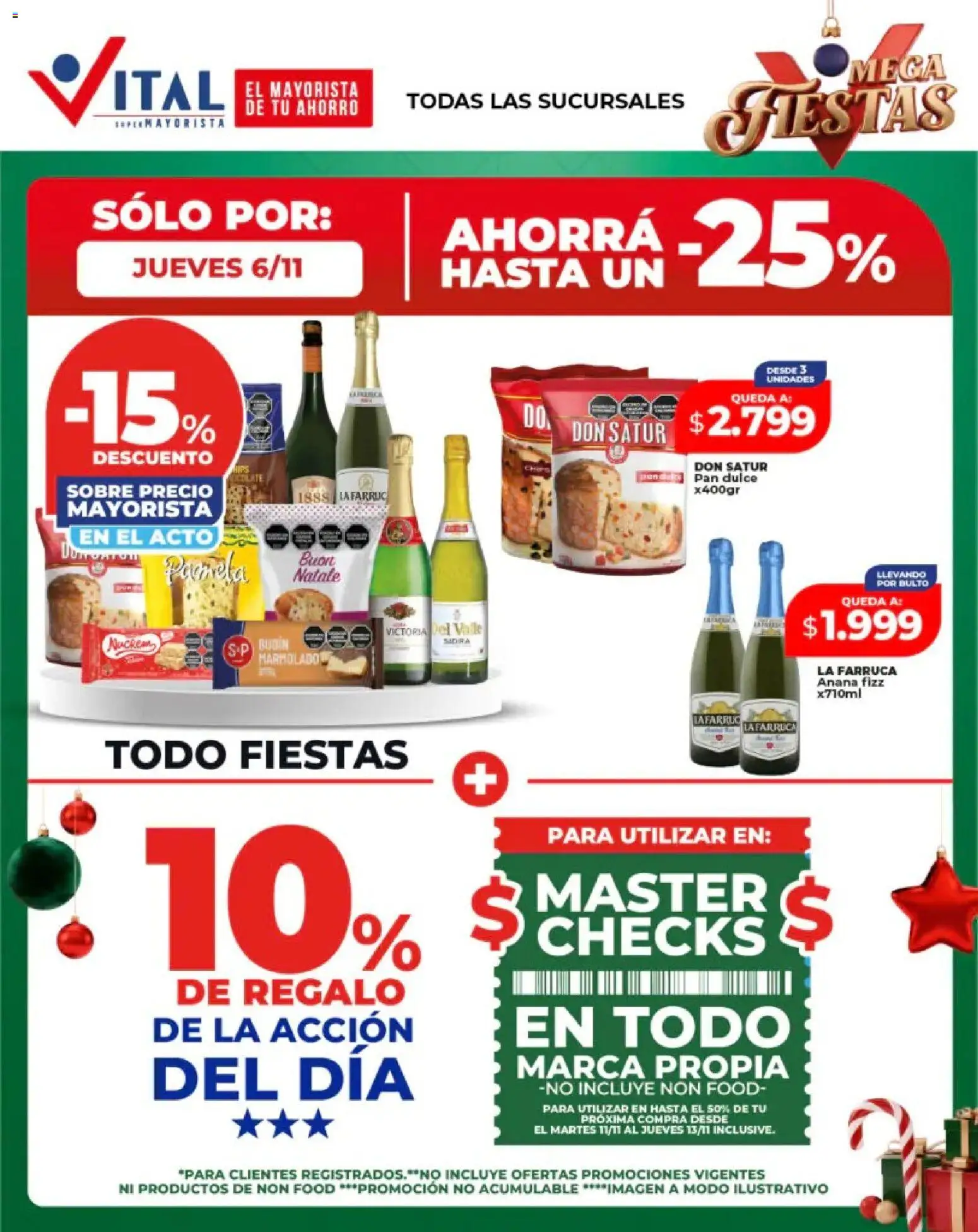 Vista previa del folleto de la tienda Vital válido desde el 06/11/2025 