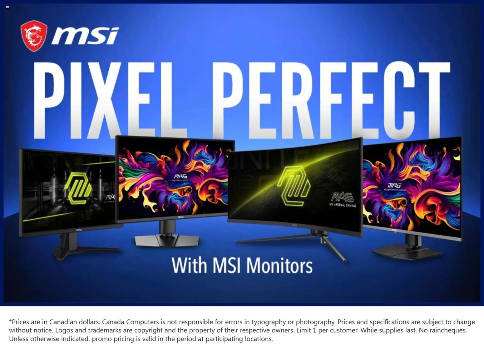 Preview of leaflet Weekly flyer from shop Canada Computers is valid from Dec 05, 2025