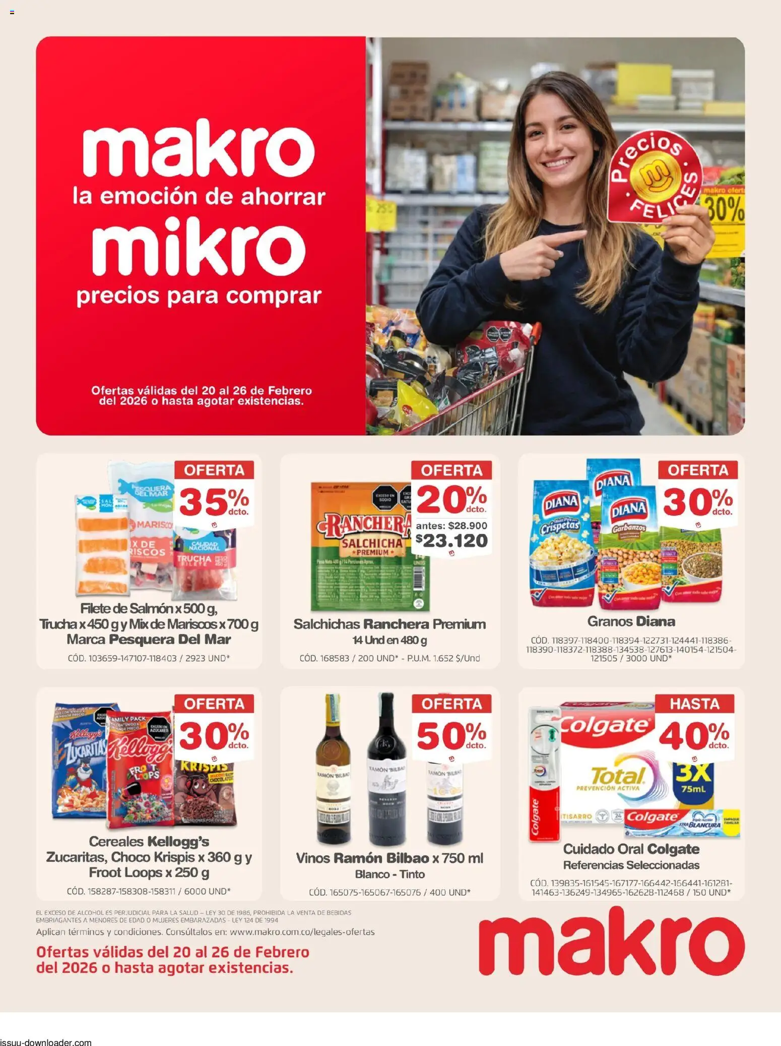  Vista previa del prospecto Catálogo del almacen Makro válida del 20/02/2026 al 26/02/2026