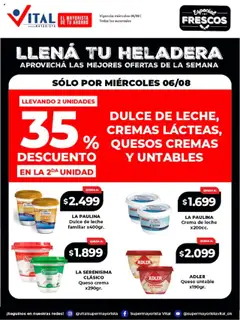 Vista previa del folleto de la tienda Vital válido desde el 06/08/2025 