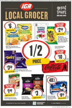 Preview of catalogue Local Grocer SA from shop IGA valid 30/07/2025