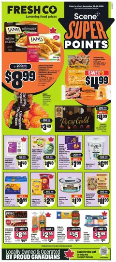 Preview of leaflet Weekly flyer / circulaire from shop FreshCo is valid from Nov 20, 2025