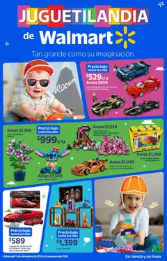 Vista previa las ofertas de la tienda Walmart - Folleto Juguetilandia tan grande como su imaginación desde el 12/12/2025 
