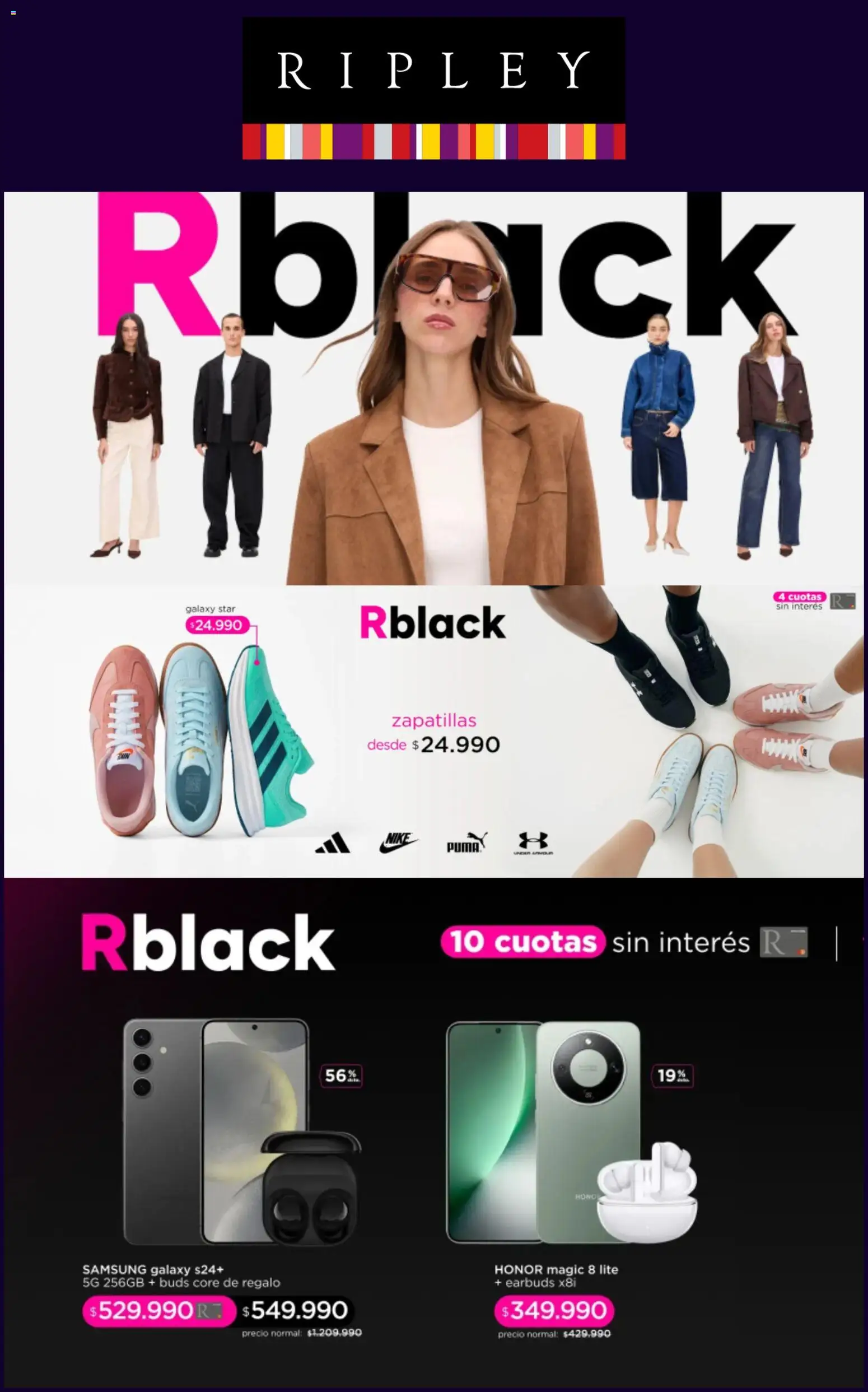 Folleto de la tienda Ripley válido desde el 30.03.2026 - Zapatillas