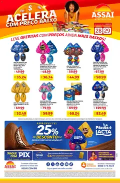 Pré-Visualização do folheto "Assaí Atacadista ofertas - TO" da loja Assaí Atacadista válido a partir de 28/03/2026