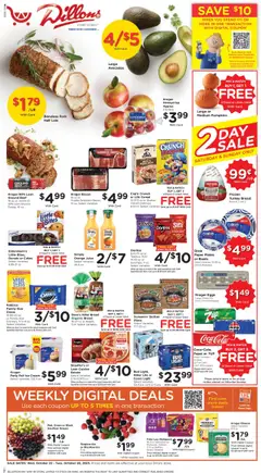 Ad Preview of Dillons Weekly Ad from 10/22/2025