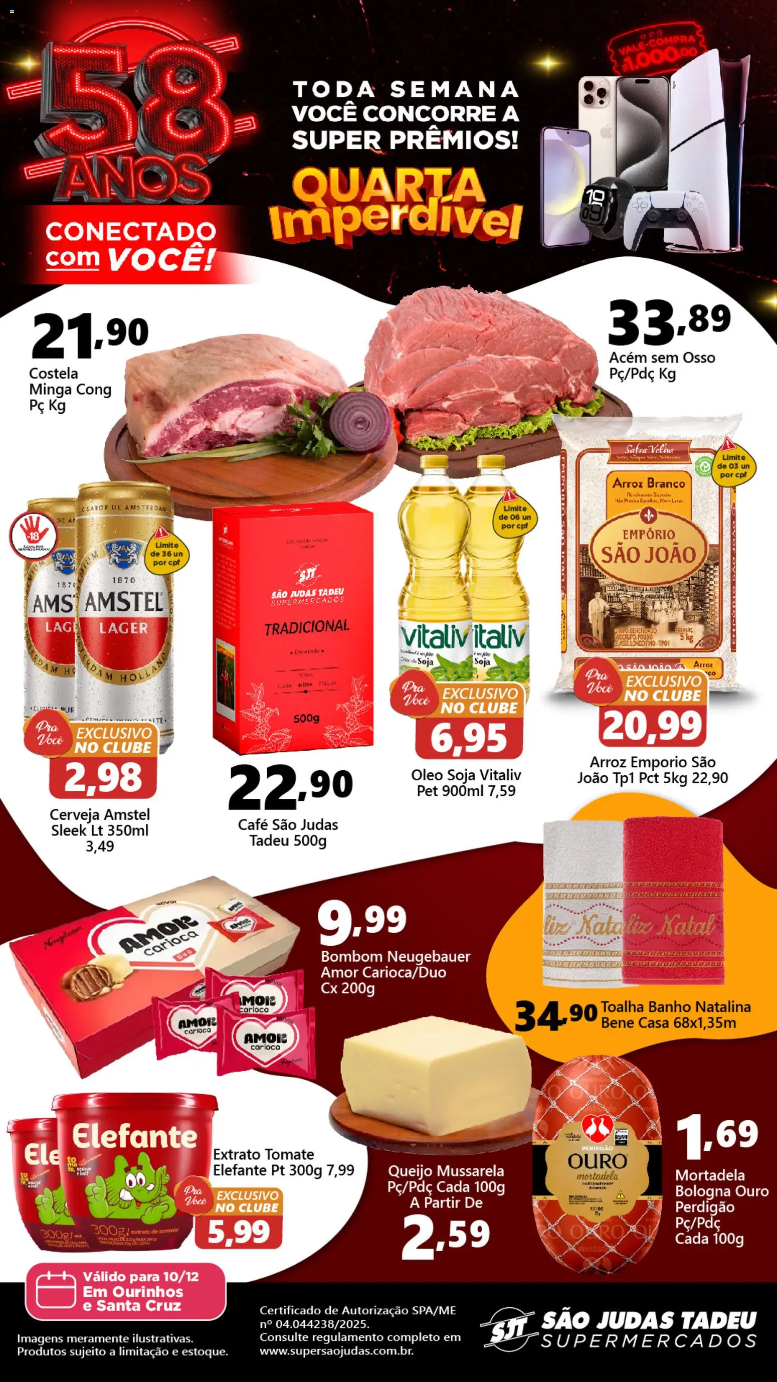 Pré-Visualização do folheto "Ofertas da semana" da loja São Judas Tadeu válido a partir de 10/12/2025