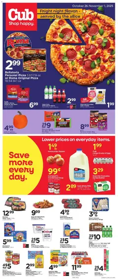 Ad Preview of Cub Foods Weekly Ad from 10/26/2025