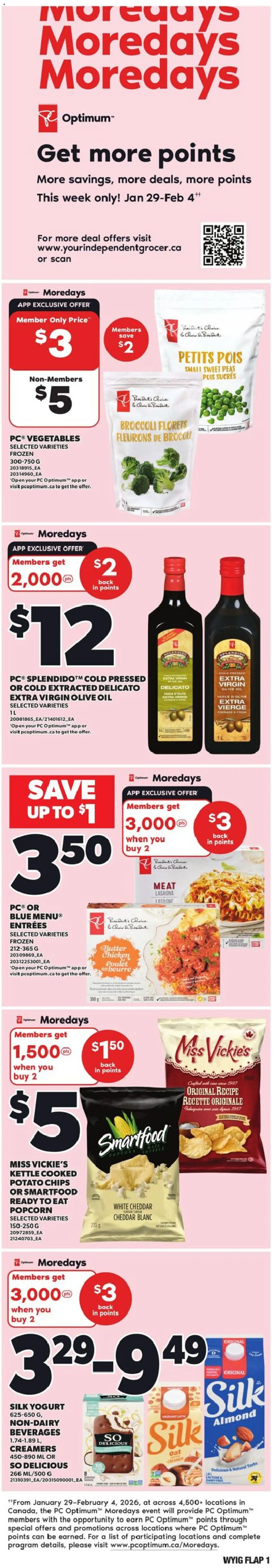 Preview of leaflet Weekly Flyer - AB from shop Independent Grocer is valid from Jan 29, 2026