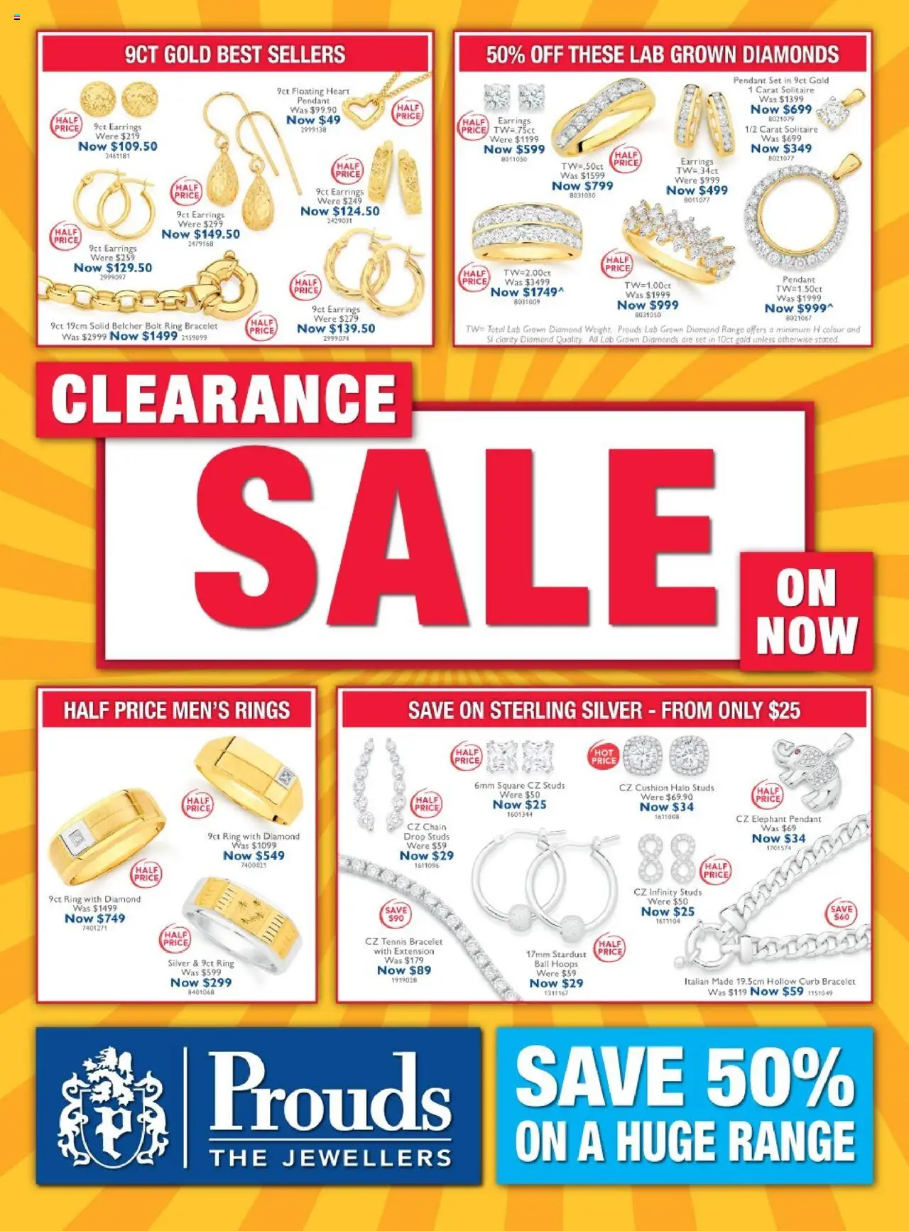 Prouds The Jewellers catalogue valid from 08/09/2025 - page 1
