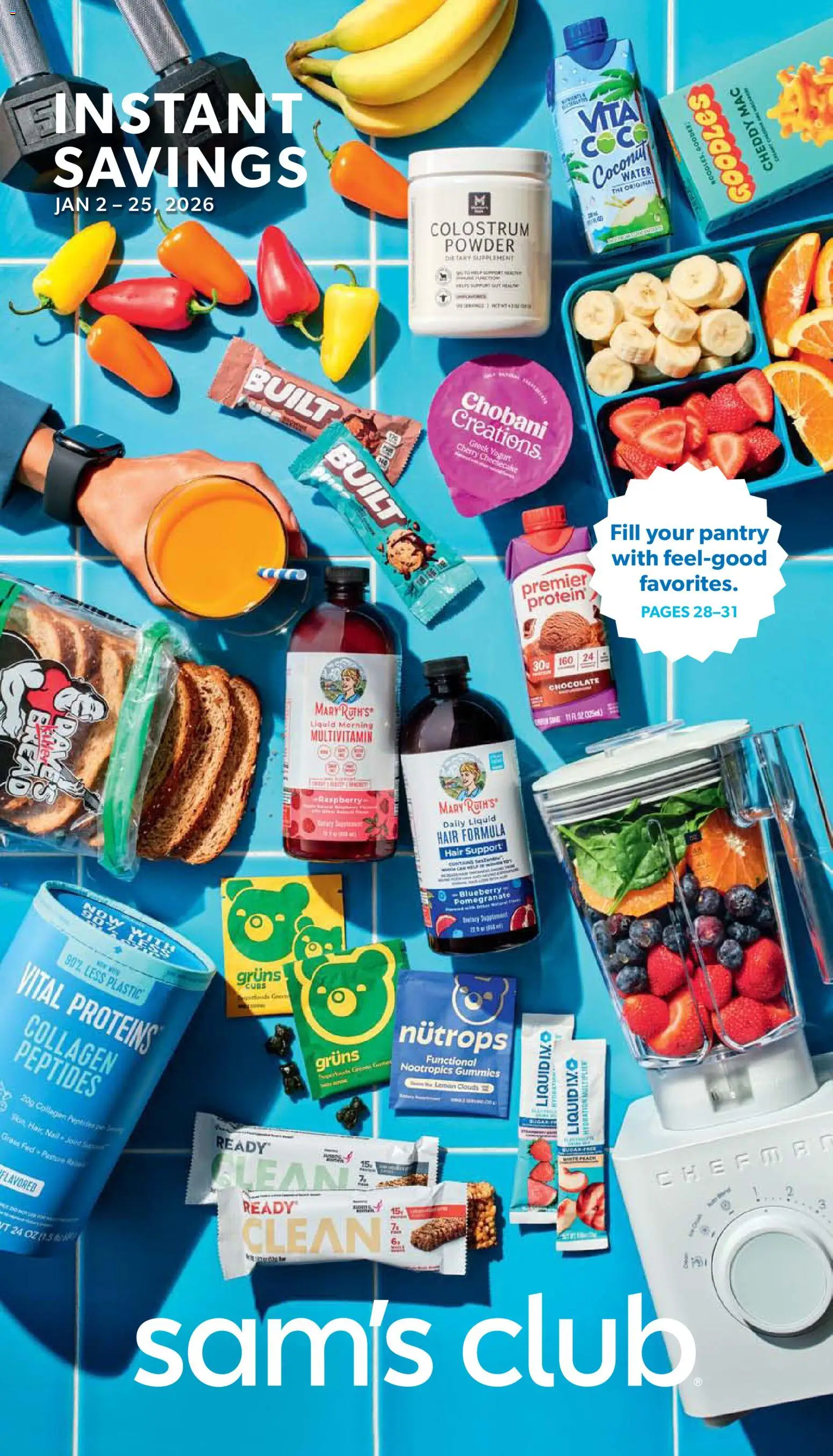 Ad Preview of Sam's Club Instant Savings Book January from 01/02/2026