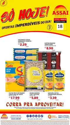 Pré-Visualização do folheto "Assaí Atacadista ofertas - AM" da loja Assaí Atacadista válido a partir de 18/03/2026
