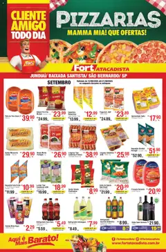 Pré-Visualização do folheto "Ofertas Pizzarias" da loja Fort Atacadista válido a partir de 15/09/2025