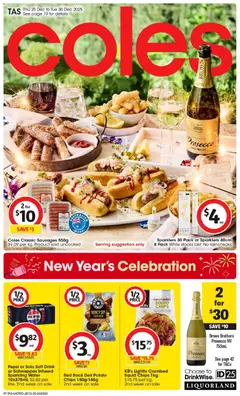 Preview of catalogue Catalogue TAS from shop Coles valid 25/12/2025