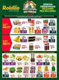 Pré-Visualização do folheto "Ofertas Hortifruti " da loja Roldão válido a partir de 04/11/2025