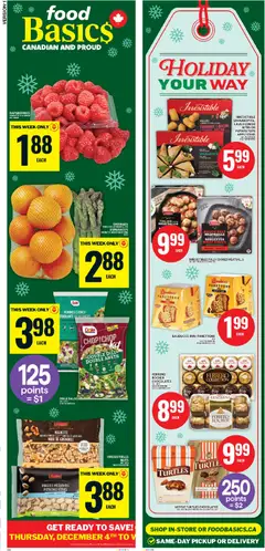 Preview of leaflet Weekly flyer / circulaire from shop Food Basics is valid from Dec 04, 2025 | Page: 2