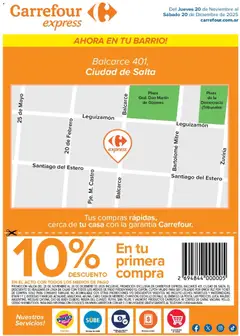 Vista previa del folleto de la tienda Carrefour válido desde el 20/11/2025 