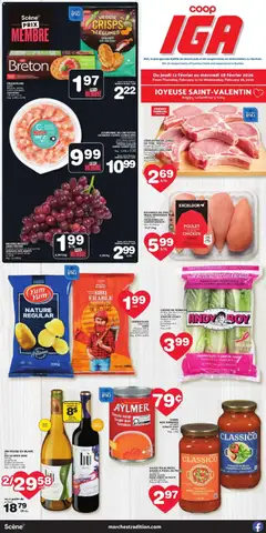 Preview of leaflet Îles de la Madeleine from shop IGA is valid from Feb 12, 2026