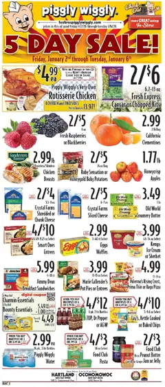 Ad Preview of Piggly Wiggly Weekly Ad from 01/02/2026