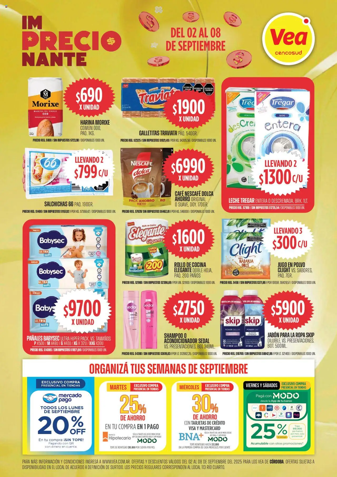 Vea Oferta imPRECIOnante | Córdoba del 02/09/2025 >> Catálogo