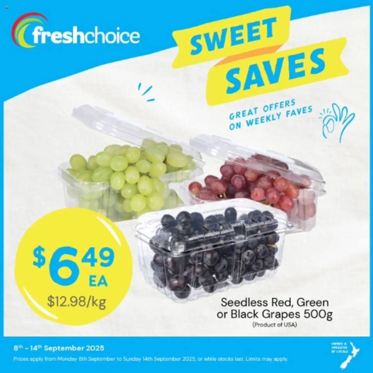 Catalogue FreshChoice catalogue valid from 8 Sept 2025 - page 1