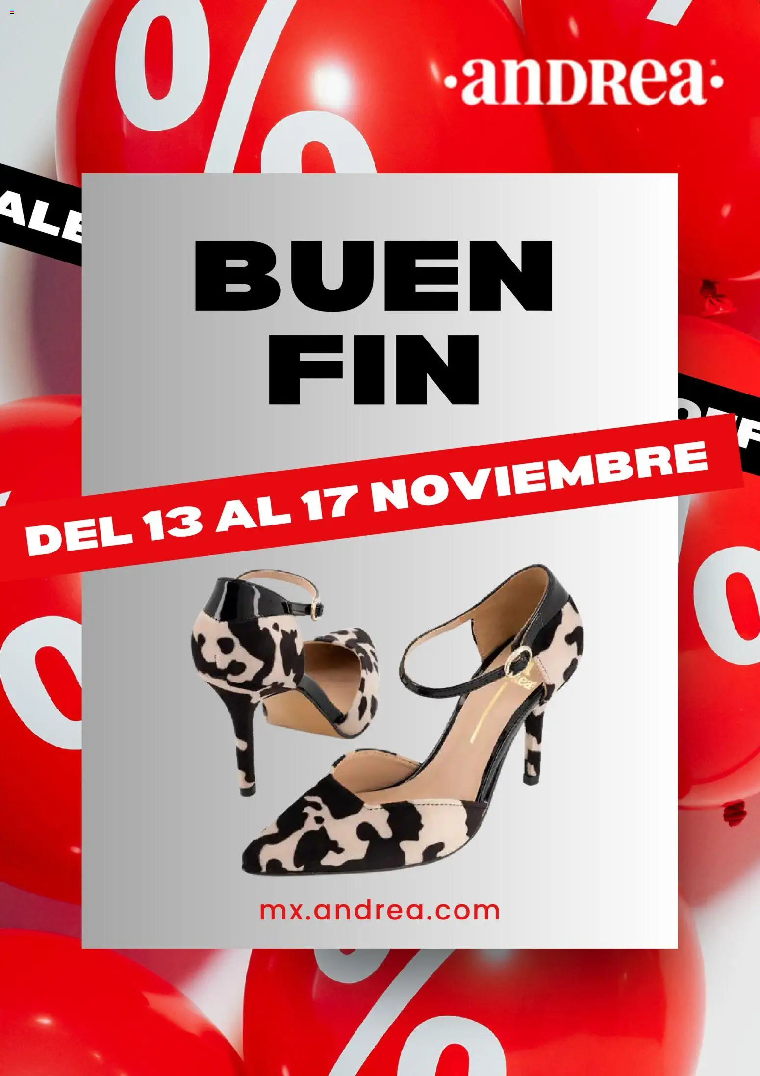 Vista previa las ofertas de la tienda Andrea - Buen Fin desde el 13/11/2025 