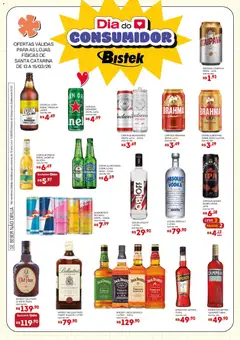 Pré-Visualização do folheto "Bistek Supermercados ofertas Bebidas" da loja Bistek Supermercados válido a partir de 13/03/2026