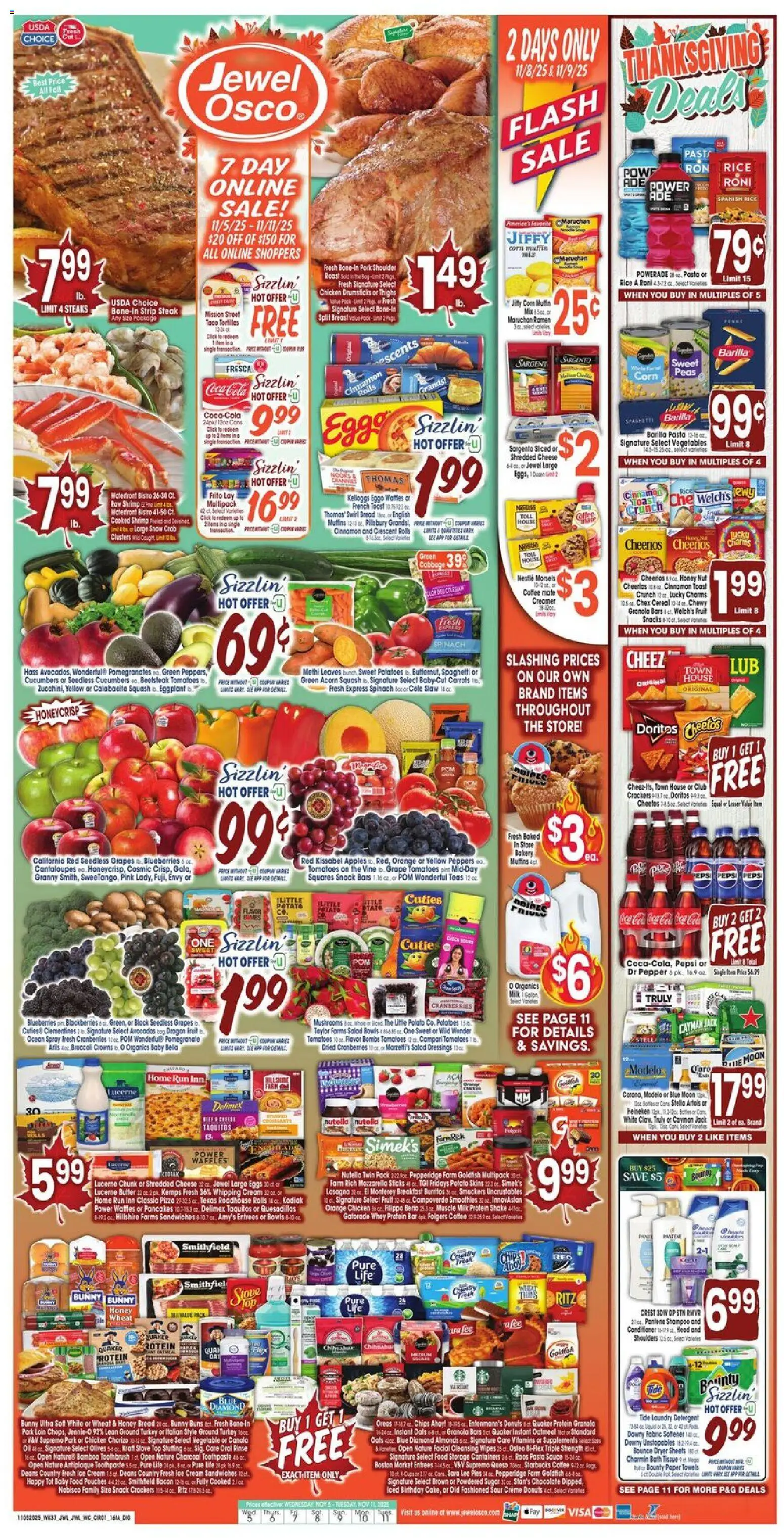 Ad Preview of Jewel Osco Weekly Ad - IA from 11/05/2025