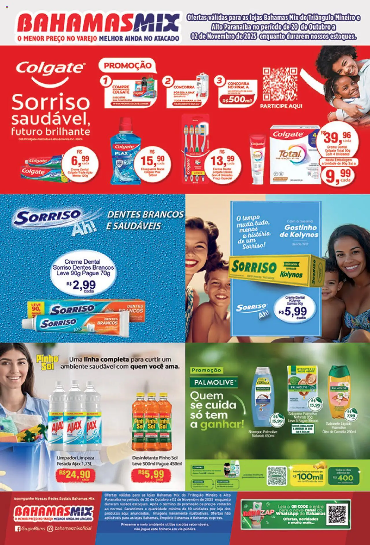 Pré-Visualização do folheto "Ofertas Especiais" da loja Bahamas Mix válido a partir de 20/10/2025